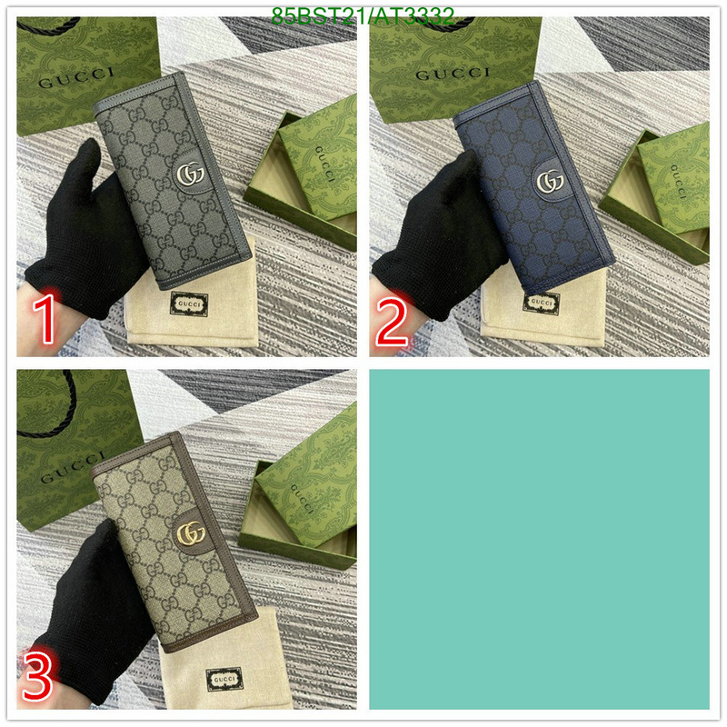 Gucci-Wallet Mirror Quality Code: AT3332 $: 85USD