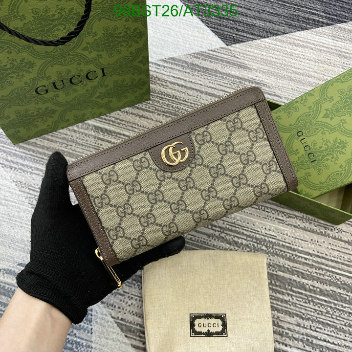 Gucci-Wallet Mirror Quality Code: AT3335 $: 99USD