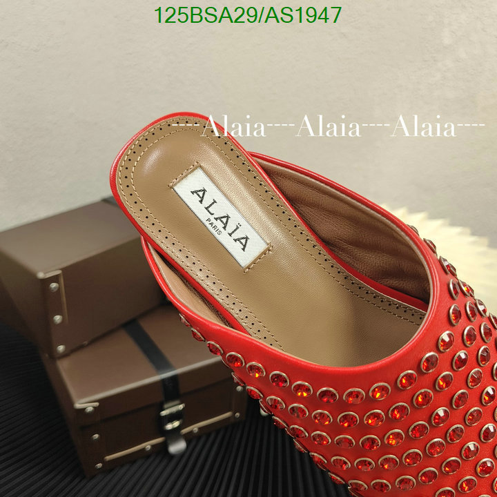 ALAIA-Women Shoes Code: AS1947 $: 125USD