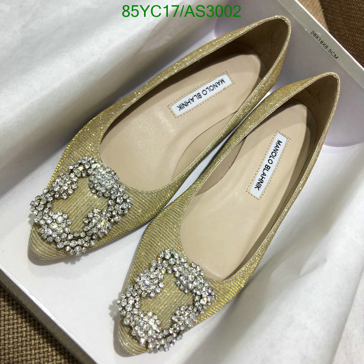 Manolo Blahnik-Women Shoes Code: AS3002 $: 85USD