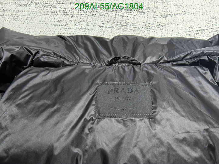 Prada-Down jacket Men Code: AC1804 $: 209USD