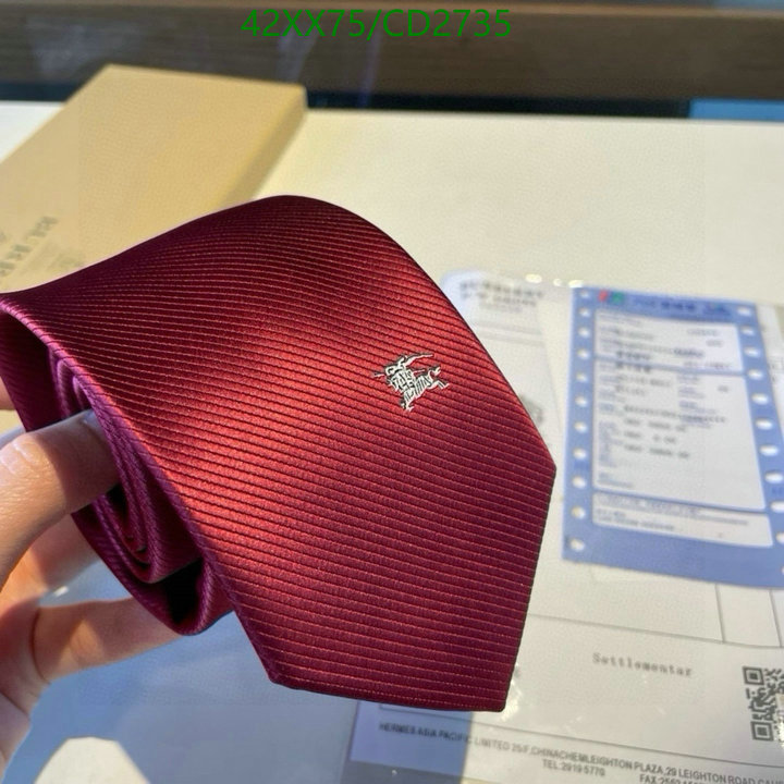 Burberry-Ties Code: CD2735 $: 42USD