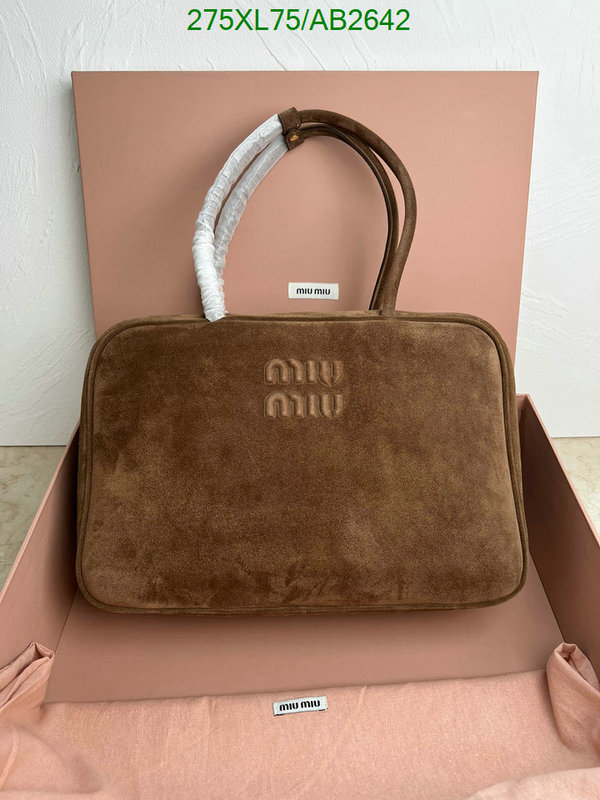 Miu Miu-Bag-Mirror Quality Code: AB2642 $: 275USD