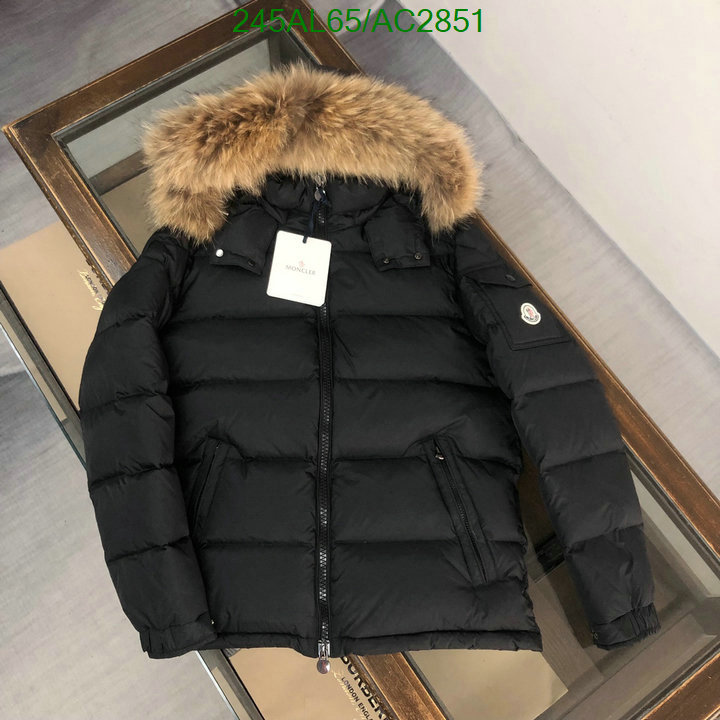 Moncler-Down jacket Men Code: AC2851 $: 245USD