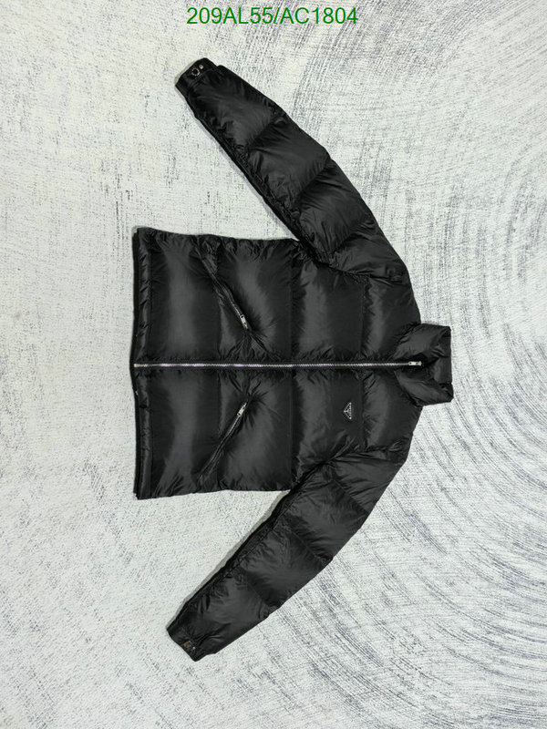 Prada-Down jacket Men Code: AC1804 $: 209USD