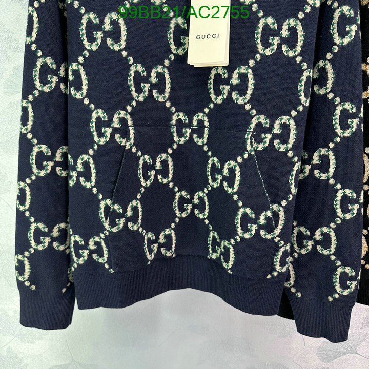 Gucci-Clothing Code: AC2755 $: 99USD