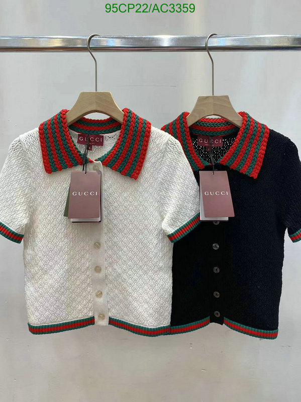 Gucci-Clothing Code: AC3359 $: 95USD