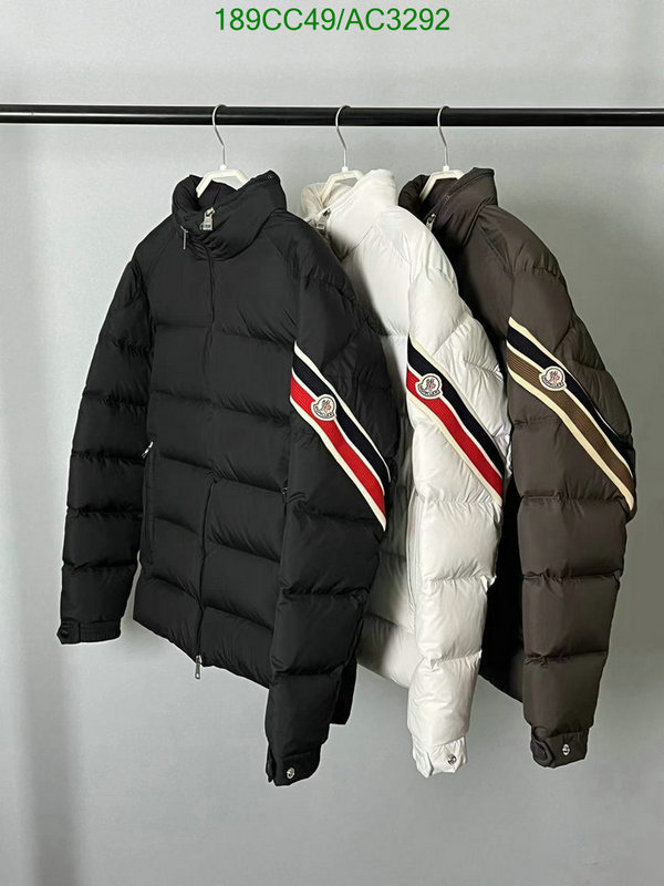 Moncler-Down jacket Men Code: AC3292 $: 189USD