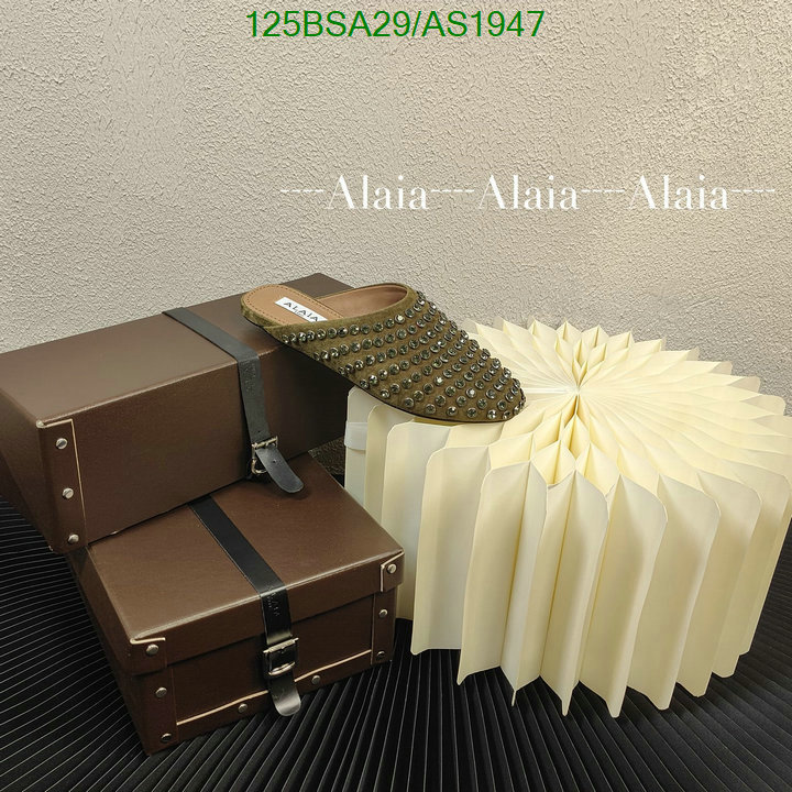 ALAIA-Women Shoes Code: AS1947 $: 125USD