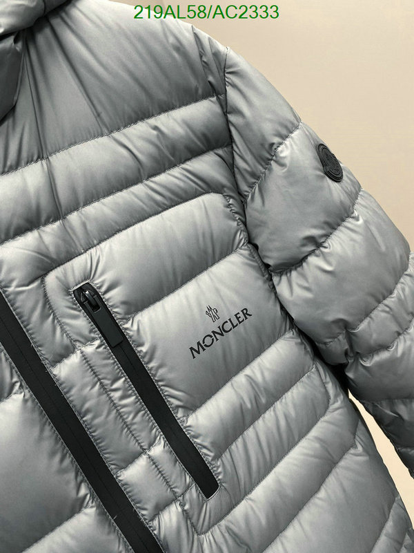 Moncler-Down jacket Men Code: AC2333 $: 219USD