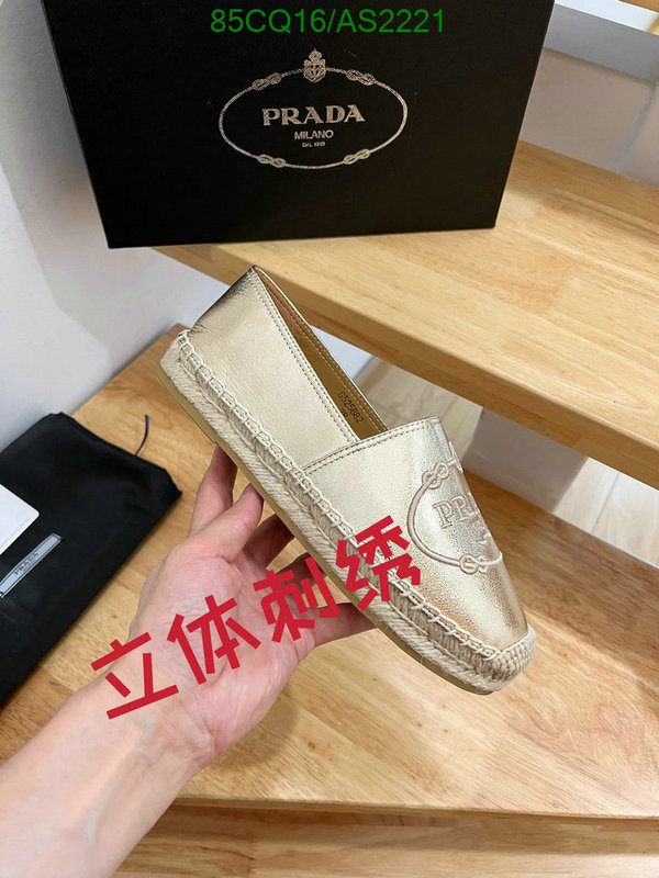 Prada-Women Shoes Code: AS2221 $: 85USD