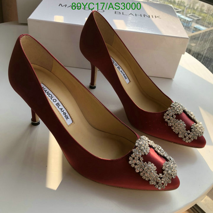 Manolo Blahnik-Women Shoes Code: AS3000 $: 89USD