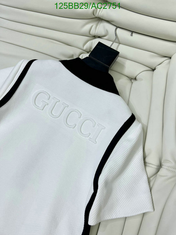 Gucci-Clothing Code: AC2751 $: 125USD