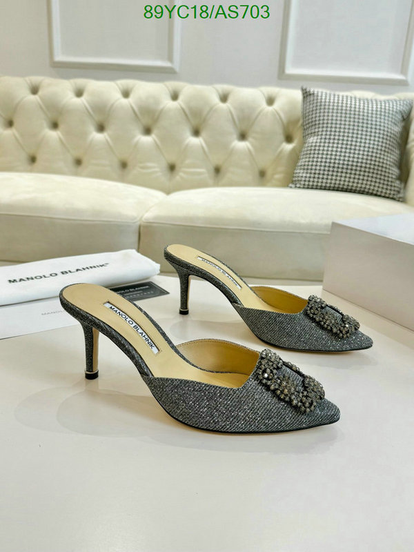 Manolo Blahnik-Women Shoes Code: AS703 $: 89USD