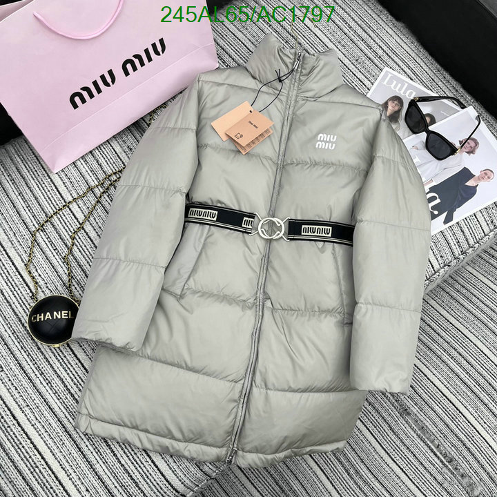 Miu Miu-Down jacket Women Code: AC1797 $: 245USD