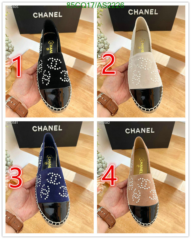 Chanel-Women Shoes Code: AS2226 $: 85USD