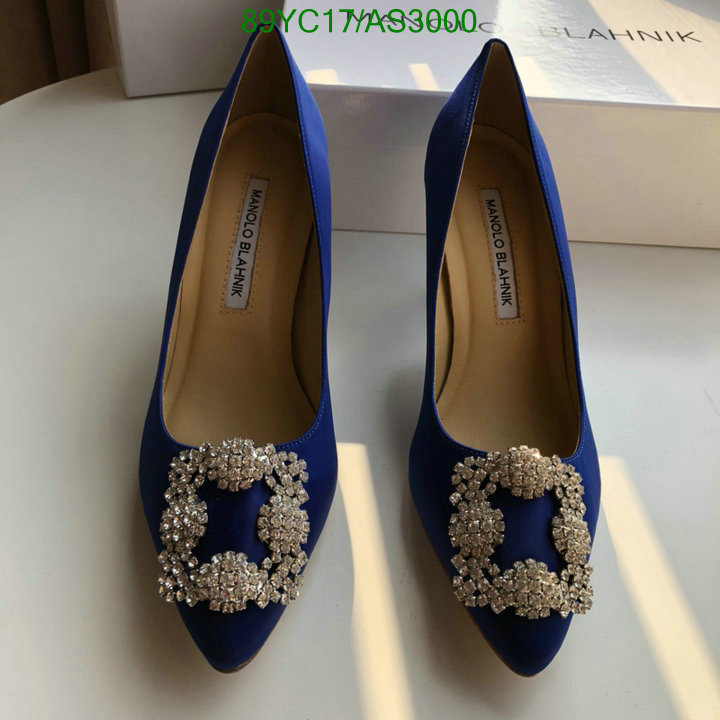 Manolo Blahnik-Women Shoes Code: AS3000 $: 89USD