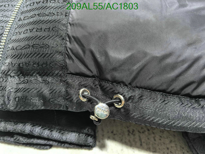 Prada-Down jacket Men Code: AC1803 $: 209USD