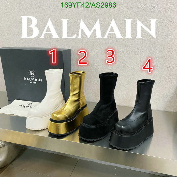 Balmain-Women Shoes Code: AS2986 $: 169USD