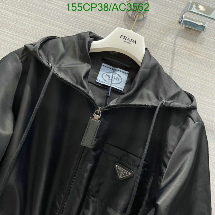 Prada-Clothing Code: AC3562 $: 155USD