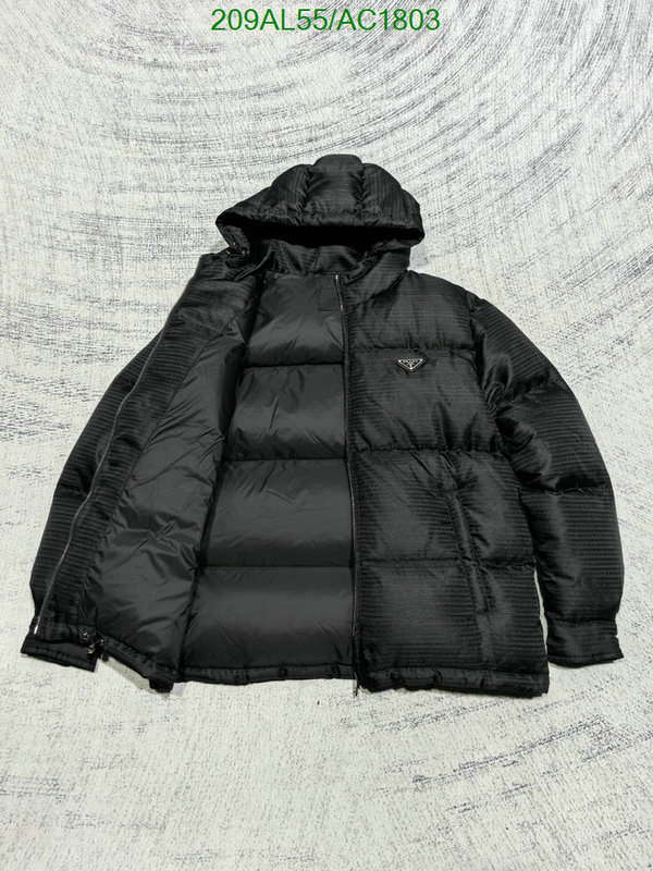 Prada-Down jacket Men Code: AC1803 $: 209USD