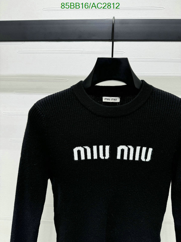 MIUMIU-Clothing Code: AC2812 $: 85USD