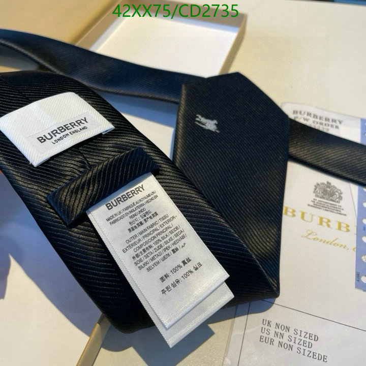 Burberry-Ties Code: CD2735 $: 42USD