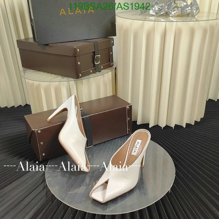 ALAIA-Women Shoes Code: AS1942 $: 119USD