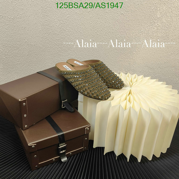 ALAIA-Women Shoes Code: AS1947 $: 125USD