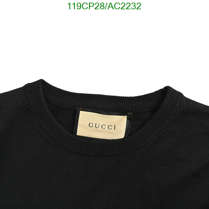 Gucci-Clothing Code: AC2232 $: 119USD