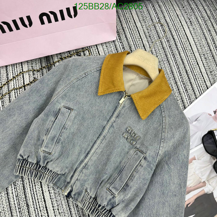 MIUMIU-Clothing Code: AC2805 $: 125USD