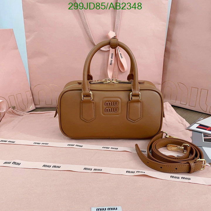 Miu Miu-Bag-Mirror Quality Code: AB2348 $: 299USD