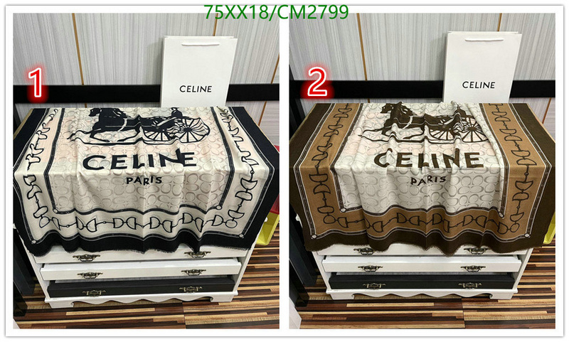 Celine-Scarf Code: CM2799 $: 75USD