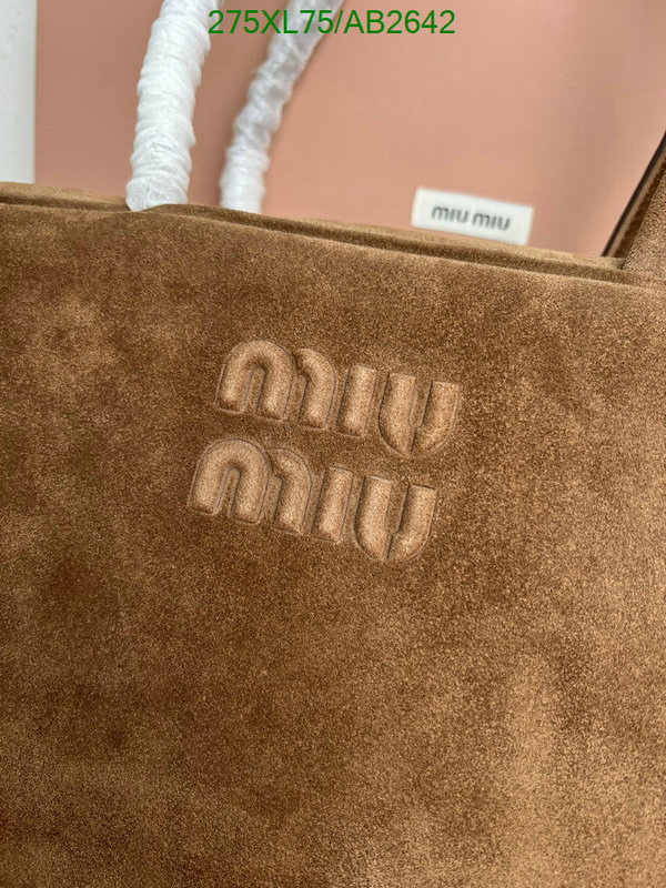 Miu Miu-Bag-Mirror Quality Code: AB2642 $: 275USD