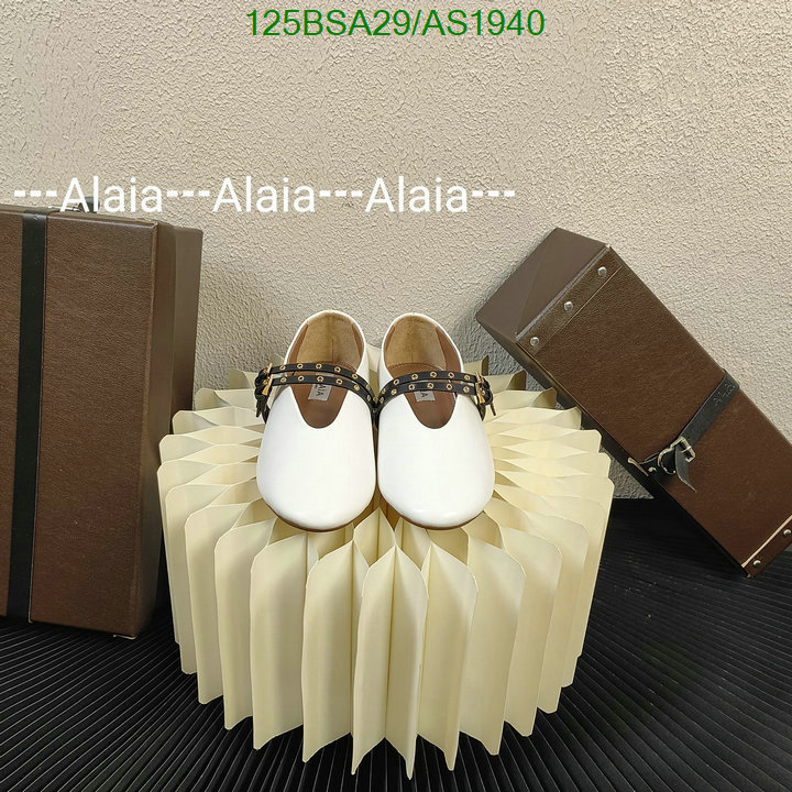 ALAIA-Women Shoes Code: AS1940 $: 125USD