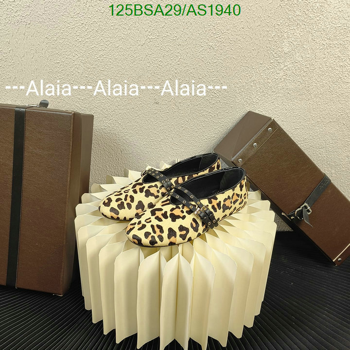 ALAIA-Women Shoes Code: AS1940 $: 125USD