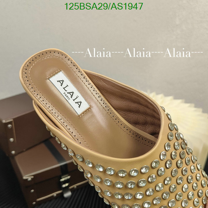 ALAIA-Women Shoes Code: AS1947 $: 125USD