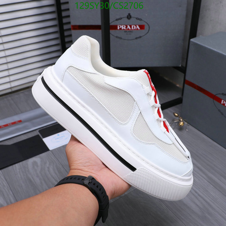 Prada-Men shoes Code: CS2706 $: 129USD