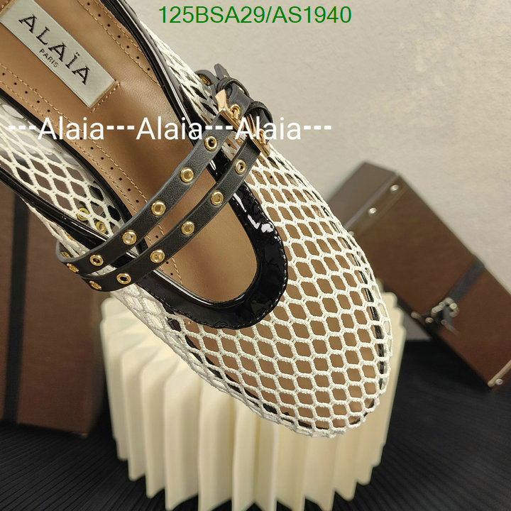 ALAIA-Women Shoes Code: AS1940 $: 125USD