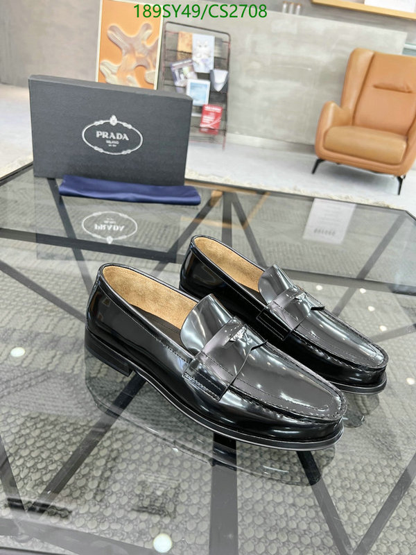 Prada-Men shoes Code: CS2708 $: 189USD