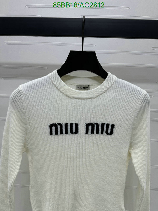 MIUMIU-Clothing Code: AC2812 $: 85USD