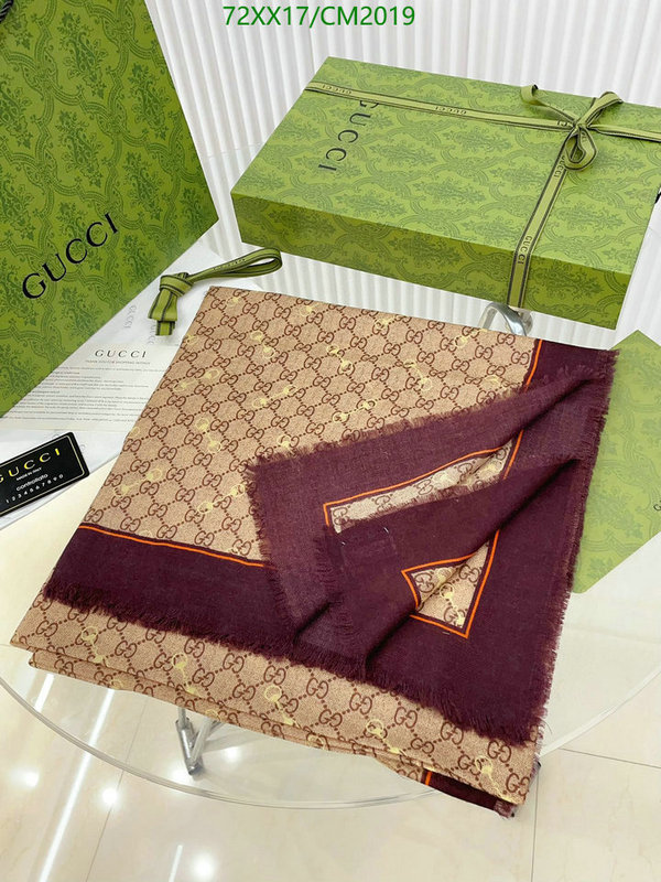 Gucci-Scarf Code: CM2019 $: 72USD