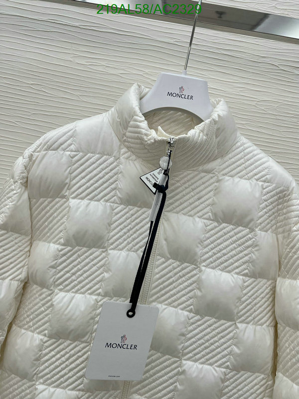 Moncler-Down jacket Women Code: AC2329 $: 219USD