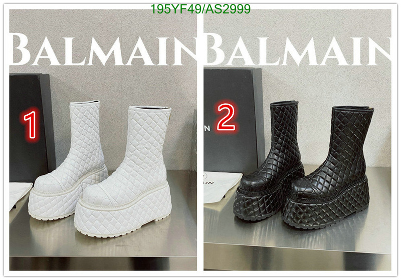 Balmain-Women Shoes Code: AS2999 $: 195USD