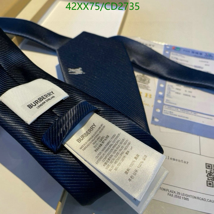 Burberry-Ties Code: CD2735 $: 42USD