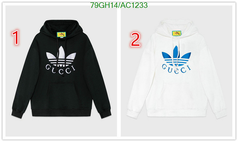 Gucci-Clothing Code: AC1233 $: 79USD