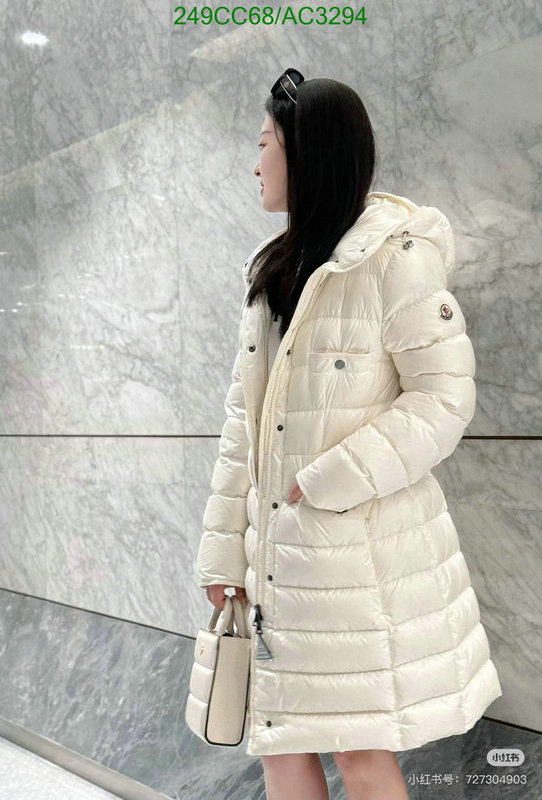 Moncler-Down jacket Women Code: AC3294 $: 249USD