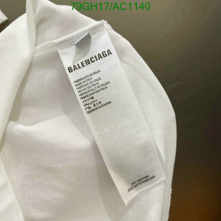 Balenciaga-Clothing Code: AC1140 $: 79USD