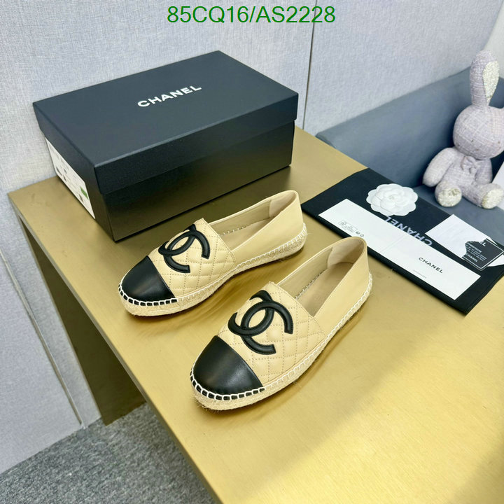 Chanel-Women Shoes Code: AS2228 $: 85USD