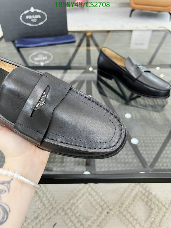 Prada-Men shoes Code: CS2708 $: 189USD